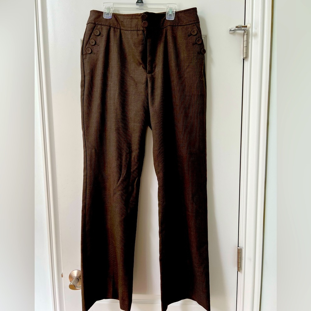 Banana Republic brown wool dress pants